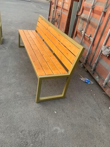 изготовление скамеек: Скамейка в наличии
Длина 2м 
Скамейка очень качественная — 3