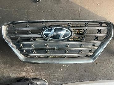 серый hyundai: Решетка радиатора Hyundai Оригинал — 1