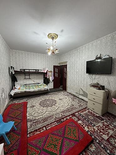 продаю квартиру мкр тунгуч: 2 комнаты, 53 м², 106 серия, 8 этаж, Старый ремонт — 8