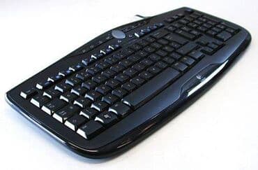 буквы для клавиатуры: Клавиатура - Keyboard Logitech Media 600 количество кнопок: 104 — 1