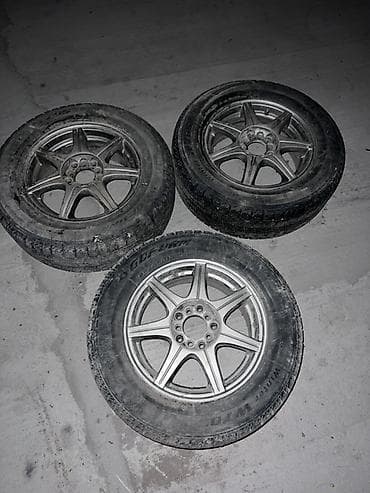 Шиналар жана дисктер: Дөңгөлөктөр монтажда 205 / 65 / R 15, Кыш, Жеңил унаалар, Куйма, тешиктери - 5 — 1