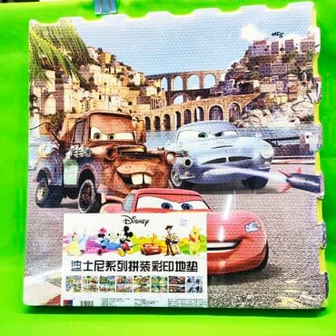 набор для настольного тенниса: Пазл напольный детский коврик в ассортименте🧩 Самые крупные детали — 1