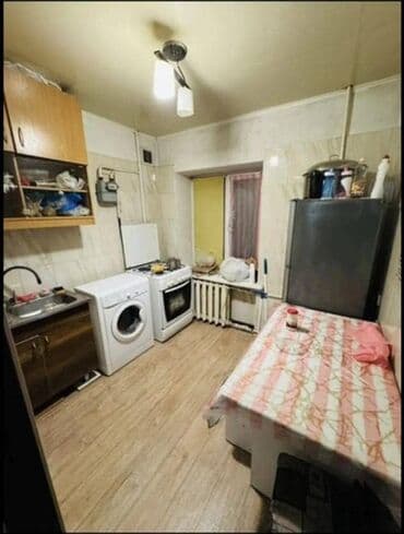 квартира на длительный срок ош: 1 комната, Агентство недвижимости, Без подселения, С мебелью частично — 1