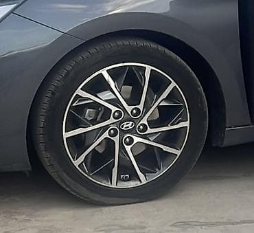 Литые диски Hyundai 17" с оригинал. 4шт. Обмен на 16 с резиной, с — 1