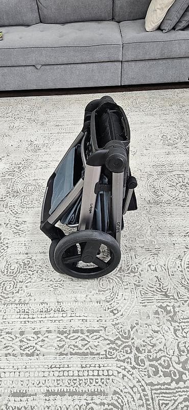 сапаги зимние: Коляска, Anex, цвет - Голубой, Б/у, Самовывоз — 8