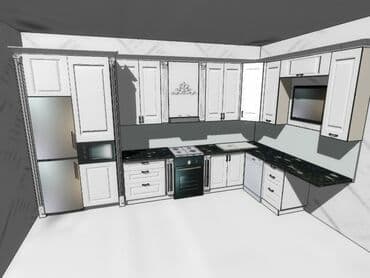 гипермаркет офисной мебели: Мебель на заказ, Кухня, Кухонный гарнитур, Кровать, Буфетница — 4