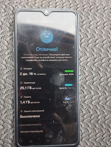 samsung galaxy tab a9: Samsung Galaxy A13, Б/у, 128 ГБ, цвет - Синий, 2 SIM — 4