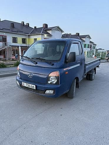 бетонирование двора: Легкий грузовик, Hyundai, Стандарт, 2 т, Б/у — 1