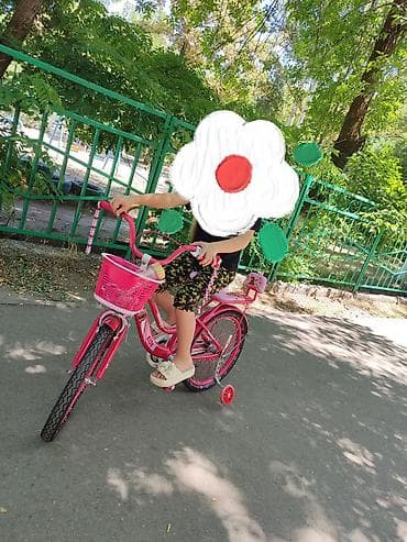 4: Детский велосипед, 2-колесный, 4 - 6 лет, Для девочки, Б/у — 3