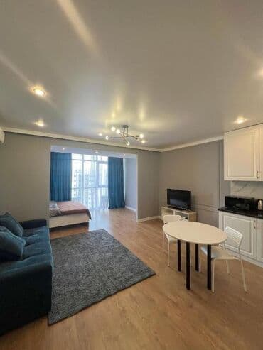 сдаю квартиру бишкек суточный: 1 комната, Душевая кабина, Постельное белье, Кондиционер — 29