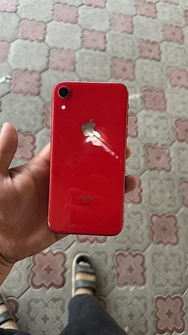 китайский iphone 13 про макс: IPhone Xr, Б/у, 256 ГБ, Красный, Чехол, 100 % — 1