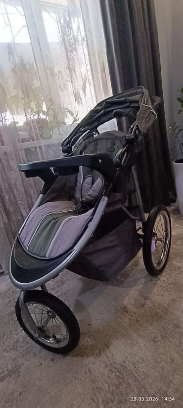 коляска для тройни: Прогулочная коляска-трансформер с тремя колесами — 5