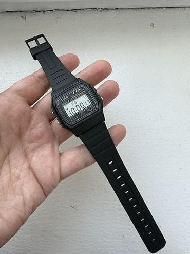mi band 8: Цифровые наручные часы CASIO F‑91W - Классический прямоугольный — 2