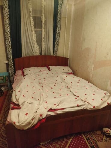 кровати бишкек: Эки кишилик керебет, Without a mattress, узуну - 200 см — 1