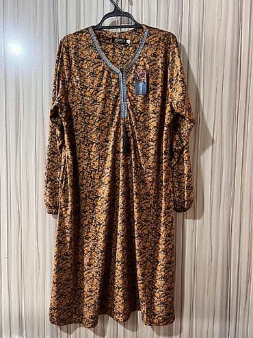 удлинённая кофта: Домашние и ночные платья/туники, мягкий трикотаж. Модели: - Прямые и — 2