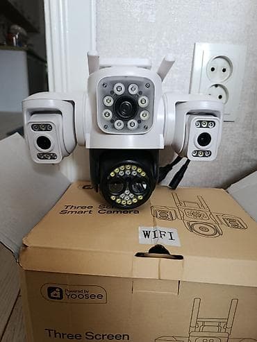 Фото жана видеокамералар: Умная Wi‑Fi камера видеонаблюдения Yoosee Three Screen Smart Camera - — 2