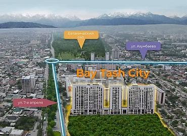 2 комнаты, 66 м², Кок-Жар мкр Элитка, 10 этаж, ПСО (под самоотделку) — 6