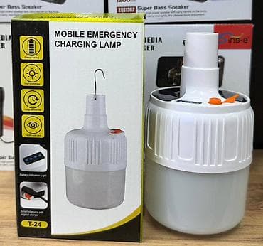 лампа фонарь: Переносная аварийная лампа Mobile Emergency Charging Lamp (T-24) - — 1