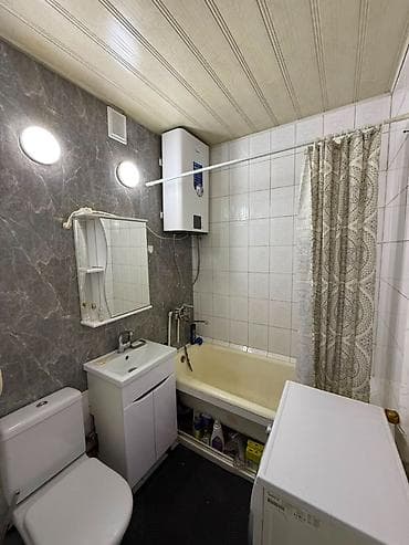 Батирлер: 1 бөлмө, 34 м², Восток-5 мкр 105-серия, 9 кабат, Косметикалык оңдоо — 6