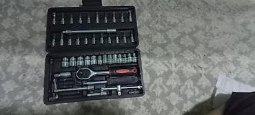 Набор инструментов 46 предметов — Socket Wrench Set (1/4”)