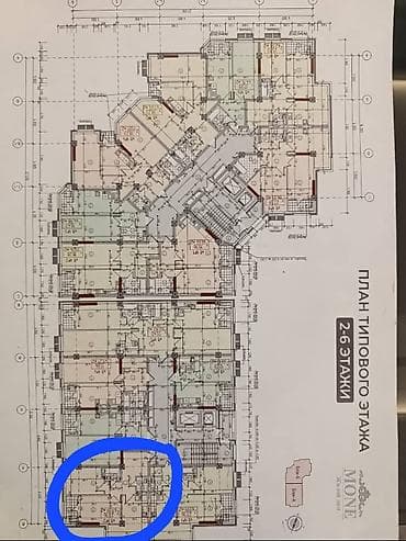 mega hous: 2 комнаты, 67 м², Элитка, 5 этаж, Готовая ПСО (под самоотделку) — 5