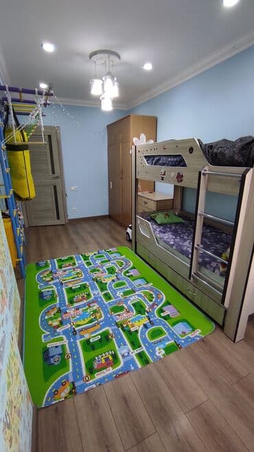 квартира берилет узак моонотко жаш балалууларга жертвмдан: 3 бөлмө, Чогуу жашоосу жок, Толугу менен эмереги бар — 6