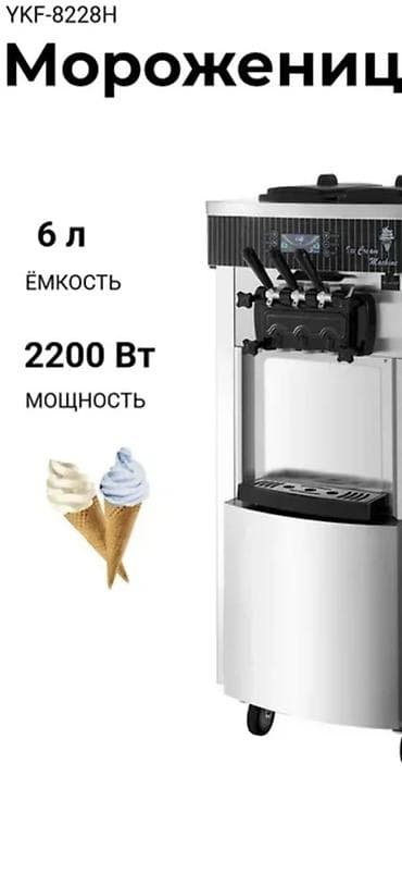 Оборудование для производства: Аппарат для мягкого мороженого Binjiling 9557 - Напольный — 5