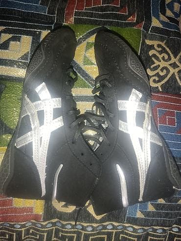 Мужские кроссовки, 39, Asics, Новый, цвет - Черный, Самовывоз