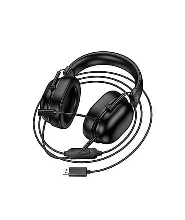 airpods node: Проводные гарнитуры, Hoco, Новый, цвет - Черный — 9