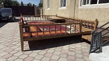 диваны с креслами: Тапчан 500 x 350 x 110 м, Дерево — 2