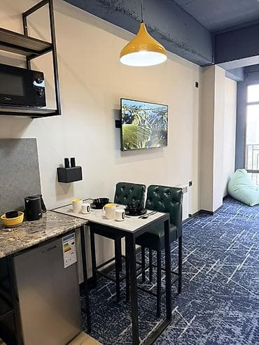 комната студия: Апарт-отель в центре города (Боконбаева / Эркиндик будьвар) Уютная и — 2