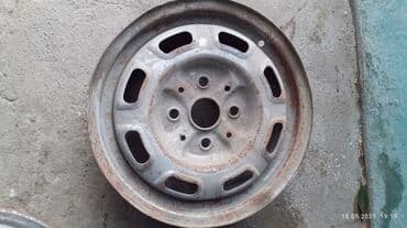 колёса на 14: Железные Диски R 14 Пара, отверстий - 4, Б/у — 2