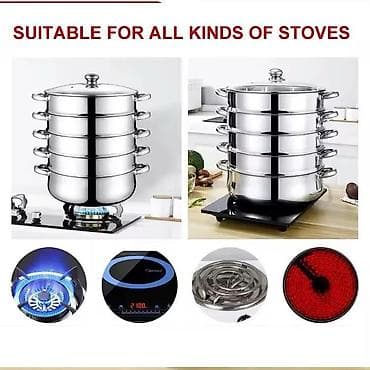 Многоярусная пароварка из нержавеющей стали - Конструкция