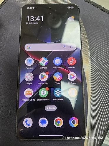 телефон poko: Poco X7 Pro, Б/у, цвет - Желтый, 2 SIM — 2