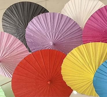 большой зонтик: Сдаются в аренду Японские/китайские декоративные зонты. - Тип: ручные — 2