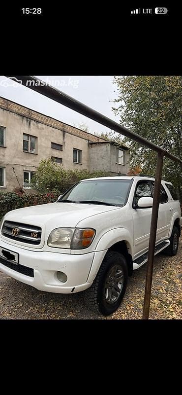 эвакуаторы купит: Toyota Sequoia: 2003 г., 4.7 л, Автомат, Газ, Внедорожник — 1