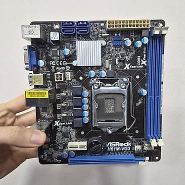 asrock b660mhdv: Материнская плата для ПК, Новый, ASRock, LGA1155, Micro-ATX — 1