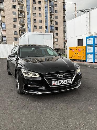 беха 3: Hyundai Grandeur: 2017 г., 3 л, Автомат, Газ, Седан — 2