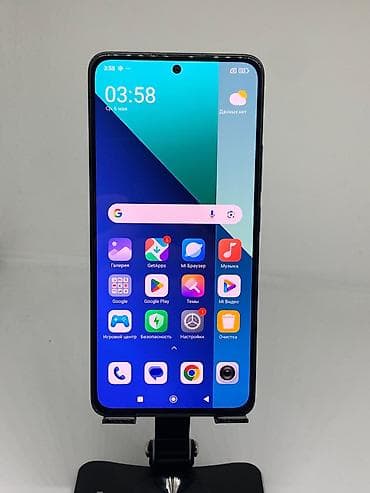 note: Redmi, Redmi Note 13, Б/у, 256 ГБ, цвет - Черный, 2 SIM — 5