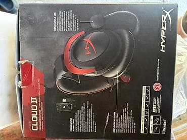Игровая гарнитура HyperX Cloud II - Формат: проводная полноразмерная — 1