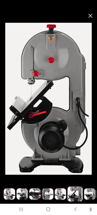 гриндер ленточный: Ленточная пила ЗУБР (настольная) - Тип: вертикальная ленточная пила — 1