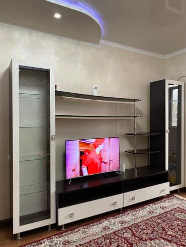 аквариум с тумбой: Гарнитур для зала, Б/у, Тумба под ТВ, ДСП, Самовывоз — 3