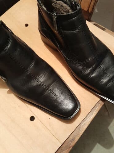 алтын саат: Мужские сапоги 42 размер. чистый коже. город ош — 4