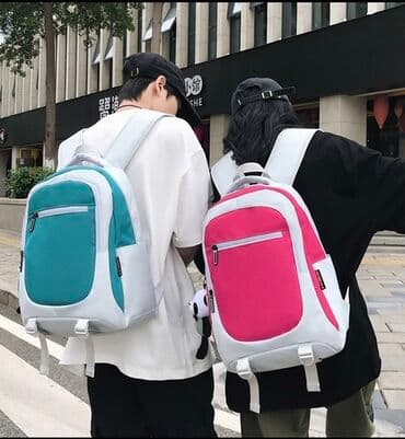 книги художественная литература: Рюкзак вместительный материал прочный нейлон водонепроницаемые Сумка — 3