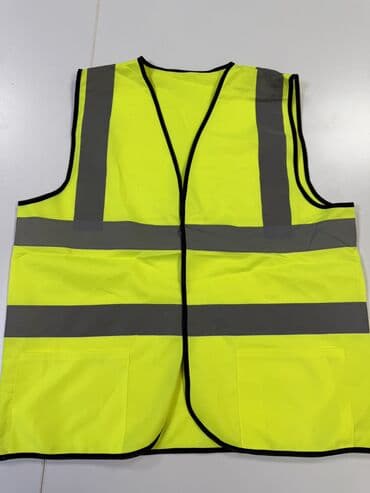 строительный жилет: Светоотражающий жилет повышенной видимости - Цвета: лимонно‑жёлтый и — 6