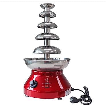 Хлебопекарное оборудование: Шоколадный фонтан (5 ярусов), настольная модель - Предназначен для — 3