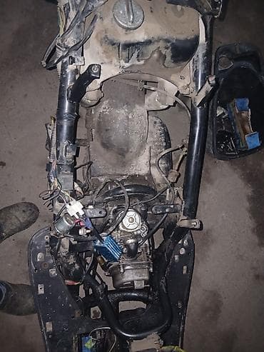 audi q7: Скутер без облицовки, на базе китайской рамы с задним маятником и — 3