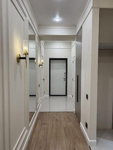 бассейн большой: Продаётся стильная евро-двухкомнатная квартира 42 м² 📍 Джал-15, 14 — 6