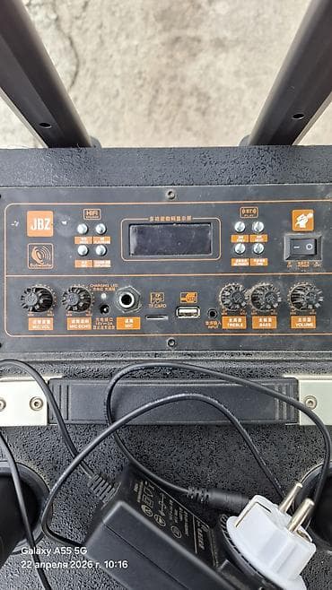 сайма модем: Портативная акустическая система JBZ с двумя беспроводными микрофонами — 4