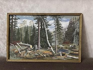 Дом и сад: Коллекция декоративных картин в рамах 1) Морской пейзаж с камышами - — 9